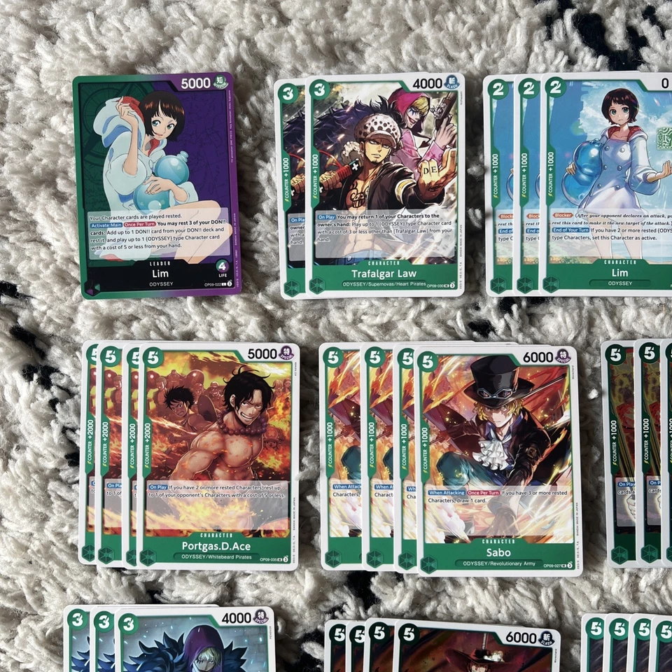 OP TCG Lim ODYSSEY Deck full ready to play - Image 2 of 4