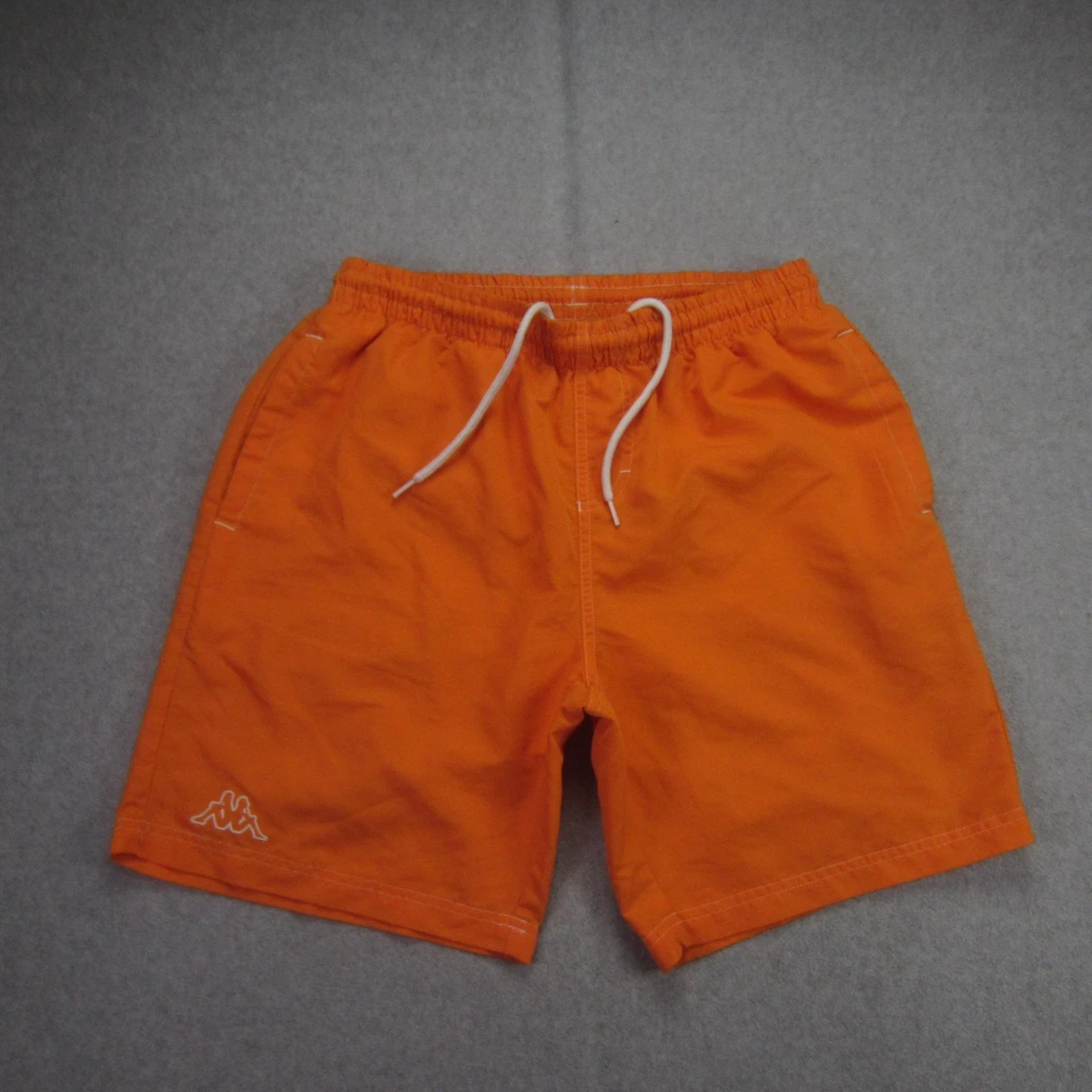 Short Kappa Femme XL Orange - Sport Sweat Décontracté - Taille 32 Pouces