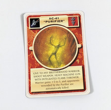 DOOMTROOPER CCG Inquisition Expansion AC-41 "PURIFIER" Uncommon MP/VG