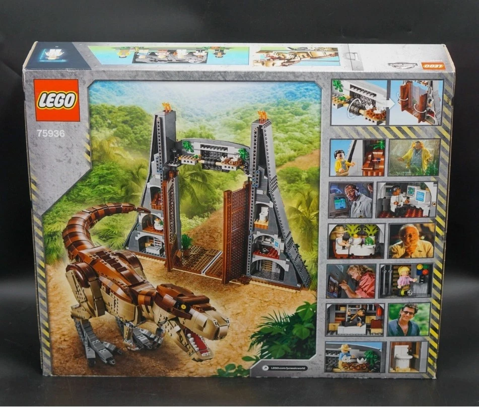 LEGO JUASSIC PARK 75936 - T.rex Rampage- NEUF & SCELLÉ - Photo 3/3