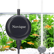 Nano Ultra Quiet Aquarium Air Pump 1.5W Mini Oxygen Aerator with Accessories ...