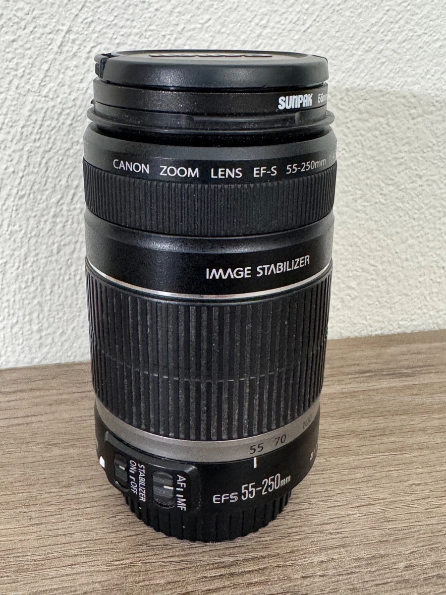 Canon EF-S Camera Lenses 55-250mm Focal for sale | eBay