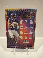 2024 Panini Contenders Football Justin Jefferson Winning Ticket #11