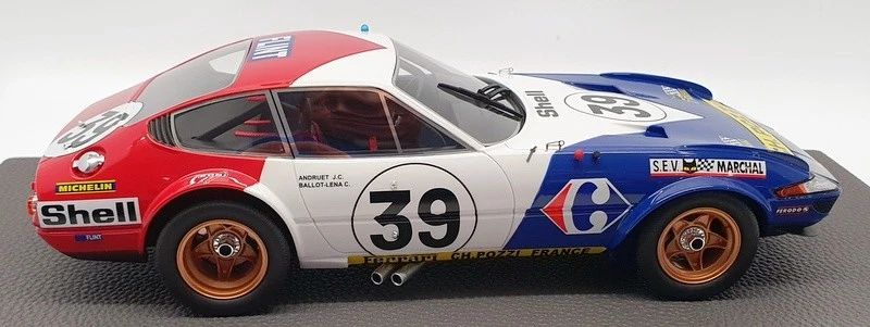Top Marques 1/18 Scale TOP114C -1972 Ferrari 365 GTB/4 #39 Daytona Andruet/Lena - Image 3 of 4