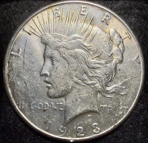 1923 S Peace Dollar Business Strike Circulated