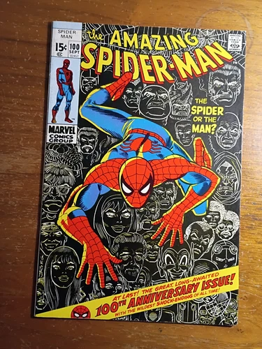 AMAZING SPIDER-MAN # 100 MARVEL COMICS 1971 FN/VF