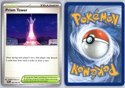 Prism Tower 080/086 Uncommon Chaos Rising Pokemon Near Mint