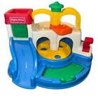 Vintage Fisher Price Roll A Round Playground Action Town Playset