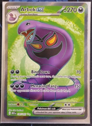 Arbok ex 185/165 Sv: Scarlet & Violet 151 Holo