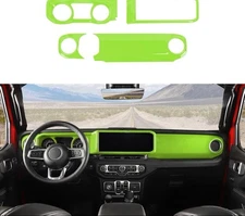 Jecar Green Interior Dashboard Trim Kit