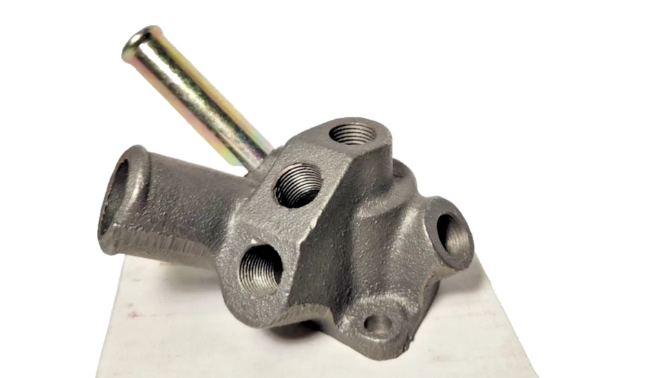 AIRTEX WATER OUTLET/ THERMOSTAT HOUSING, W/ GASKET & PLUGS #AO4235 - Image 2 of 4