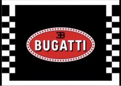 Bugatti Black Flag 3x5 FT Banner Flag