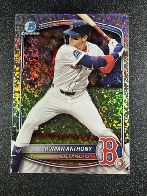 #ad Roman Anthony 2025 Bowman Chrome #BCP 167 Mini Diamond Refractor $14.75