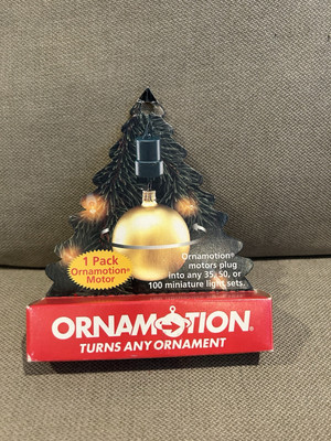 1998 Ornamotion Ornament Rotating Attachment~Turns a Christmas Ornament NEW