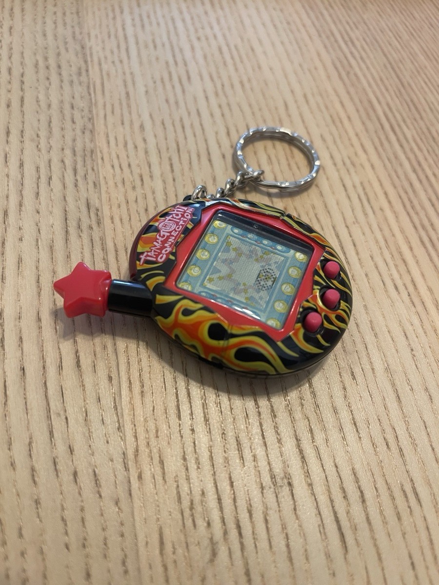 Tamagotchi Connection V4.5 - Black Flames. Tested. | eBay