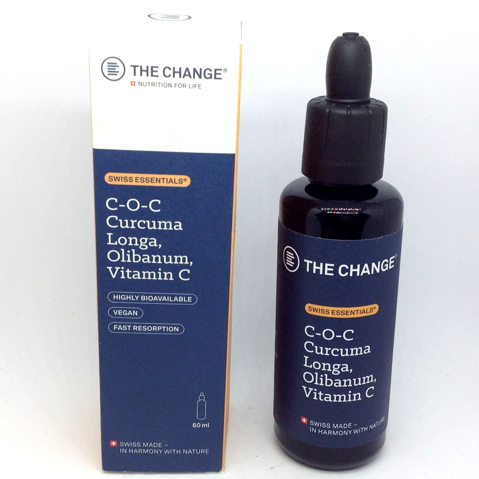 Soutien immunitaire THE CHANGE COC liquide 60ml booste la vitalite de l organisme
