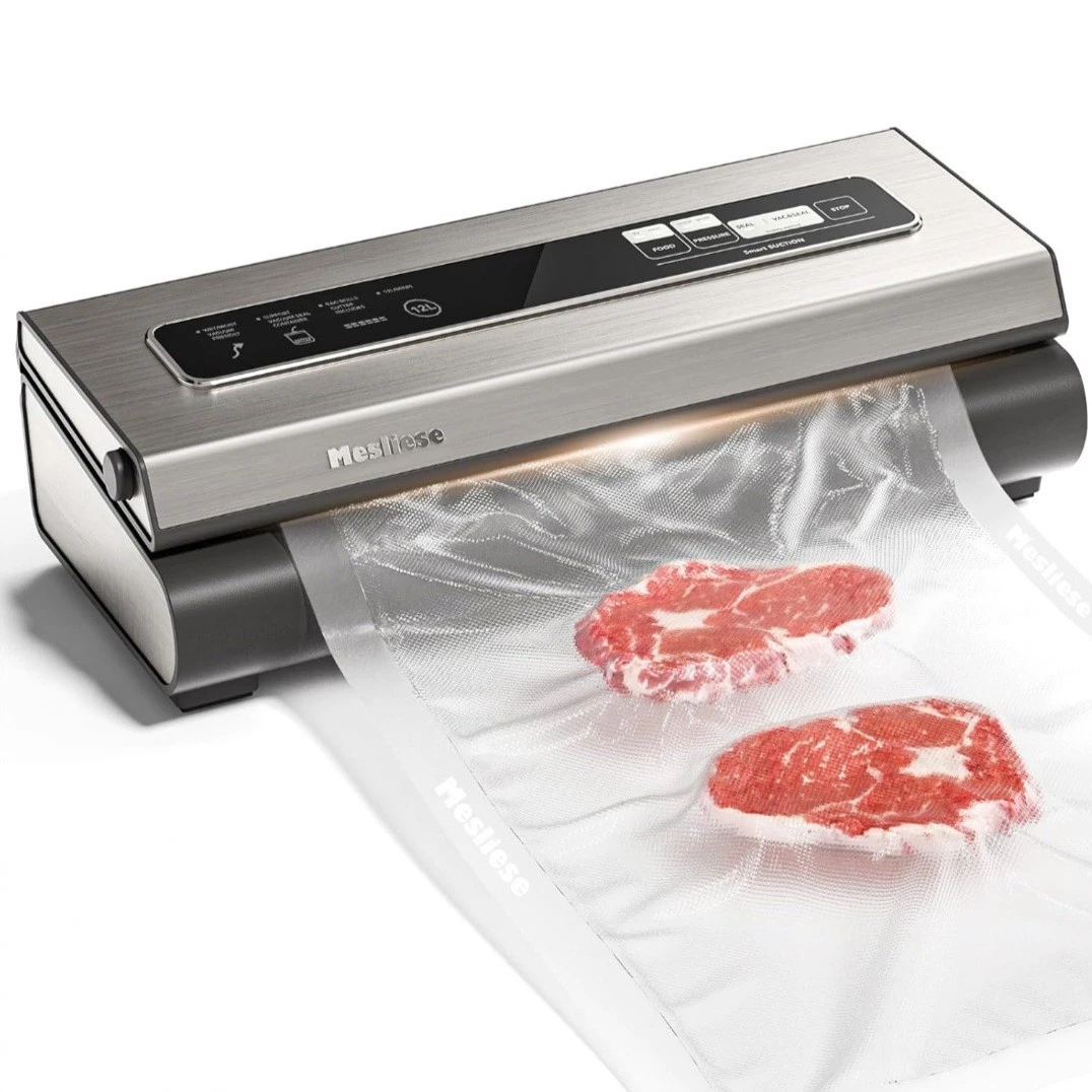 Vacuum Sealer Machine Powerful 90Kpa Precision 6-in-1 Compact Food Preservation
Opens in a new windo