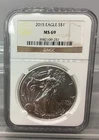 2015 American Silver Eagle - NGC - MS 69