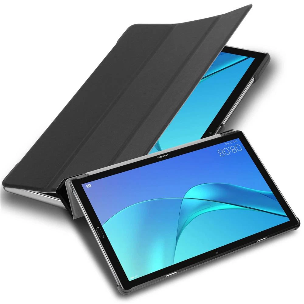 Custodia Pelle Sintetica Tablet Custodia Libro In Pelle Sintetica Per Huawei Mediapad T5, T3, M5 10.1'' - Smart Cover Con Supporto, Sottile Galaxy Tab A9 Cover