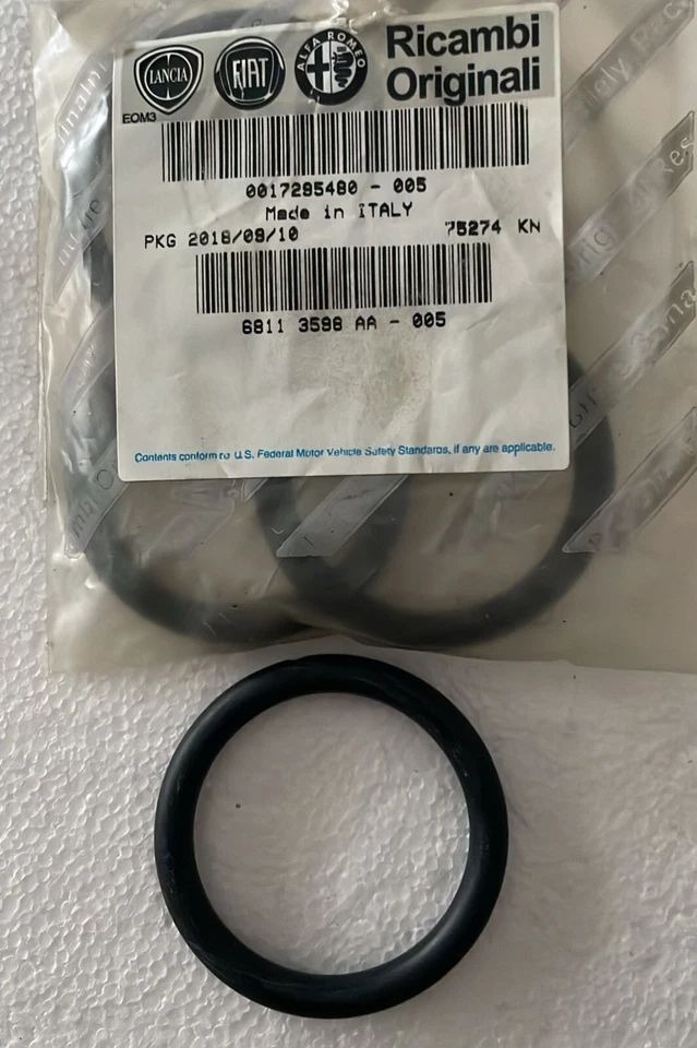 FIAT O-Ring Öleinfülldeckel(5,33X37,46mm) 17295480 für Fiat Ducato - Bild 1 von 1