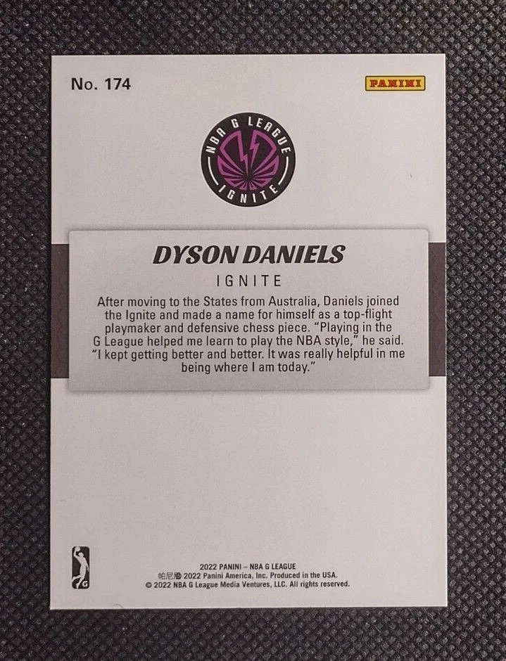 2021-22 Panini NBA G League Box Set Debut Edition Pick Your Card (1-179) - Image 2 of 2
