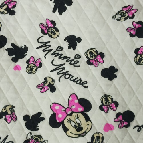 Disney Sweatshirt Girls Large White Minnie Mouse Quilted Long Sleeve Top NWOT - Picture 4 of 4