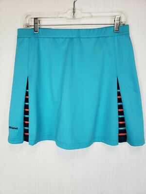 Bolle High Performance Sports Skirt Pleated Rear Zip Tennis Skirt Size Large