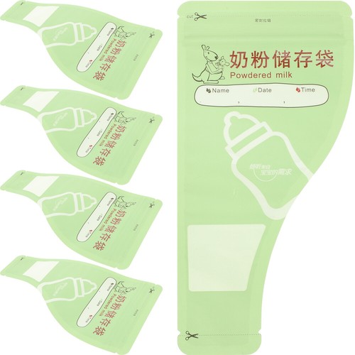 30 Pcs Babynahrungstaschen Selbststehender Milchbeutel Aus Kunststoff - Bild 6 von 12