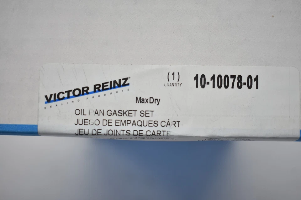 Juego de juntas de cárter de aceite Victor Reinz piezas de repuesto automotrices genuinas 10-10078-01 Foto 4 de 4