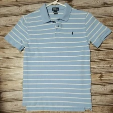 Polo Ralph Lauren Sz. Y XL  or  Mens Small 3 Button Crew neck S/S Shirt 