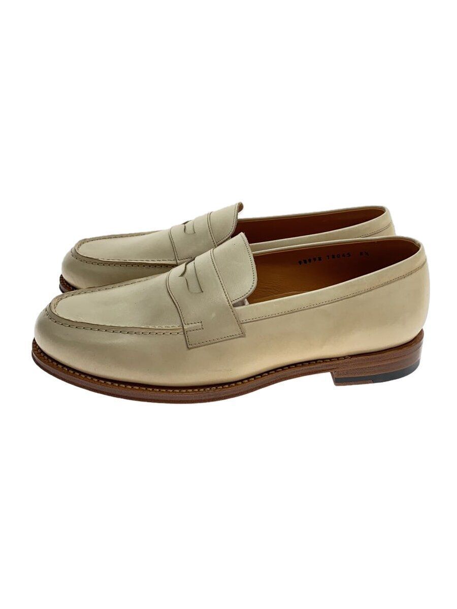Jalan Sriwijaya loafers Garuda UK8.5 Beige leather 98998 18045  