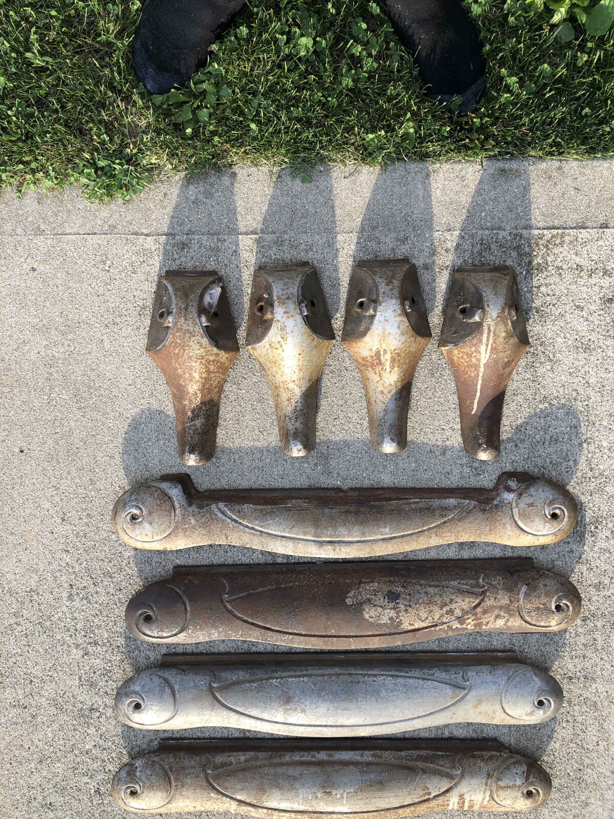 ANTIQUE FLORENCE HOTBLAST 15555 CAST IRON WOOD COAL PARLOR STOVE PARTS eBay