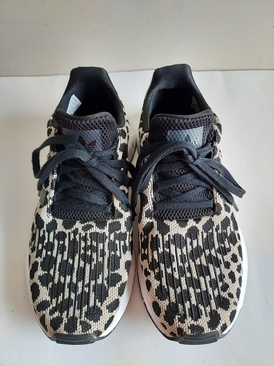 Adidas Swift Run BD7962 Cheetah Leopard Animal Print Beige Black Women's Sz  8 | eBay