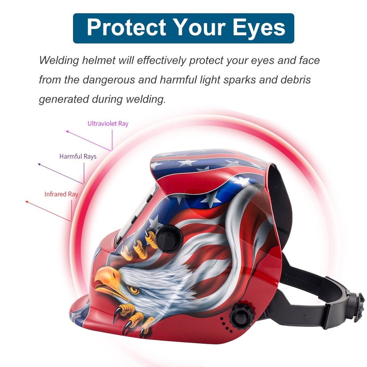 Stahl Helm Maschera Saldatura Automatica STAHLWERK WORKER - Casco Scudo Per Saldatore 1/1/1/2 Shovel Knight - Foto 5