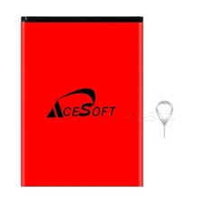 Long Lifespan AceSoft 2100mAh Li-ion Battery for Cricket Alcatel Verso 5044C USA