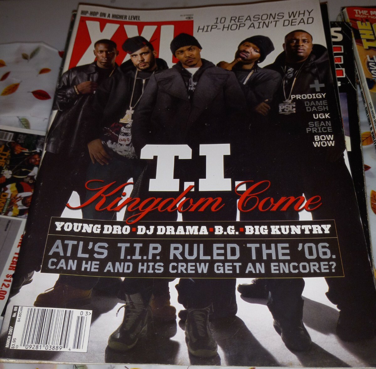 Xxl Magazine March 2007 T.I. Kingdom Come Vintage Excellent Cond