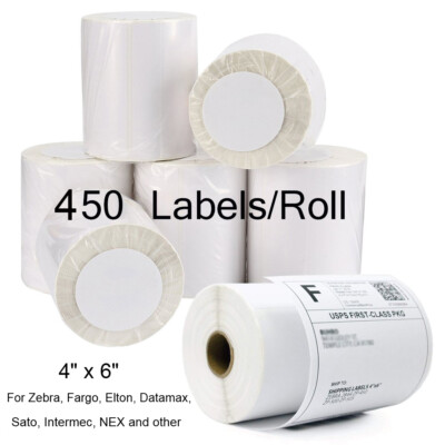 40Rolls 750 Etichette 4x2 Termiche Dirette Per Zebra LP 2824 2844 - Foto 7