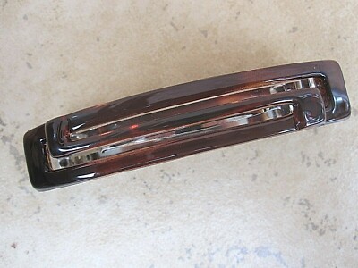 French Made Art Deco Faux Shell French Clip Hair Barrette with 80mm Clip 010 New
