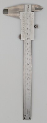 Mitutoyo 530-104 Vernier Calipers, Stainless Steel, for Inside, Outside, Depth