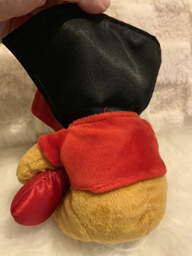 Disney Store Winnie the Pooh Beanie Valentine Devil Plush Soft Toy Plushie - Picture 9 of 9