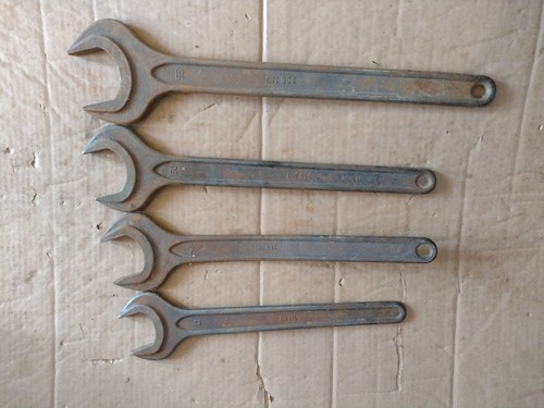 GEDORE, WGB, DIN 894 SPANNERS Size 55 & 50 & 46 & 41 Cabinet ToolKit Germany - Picture 8 of 24