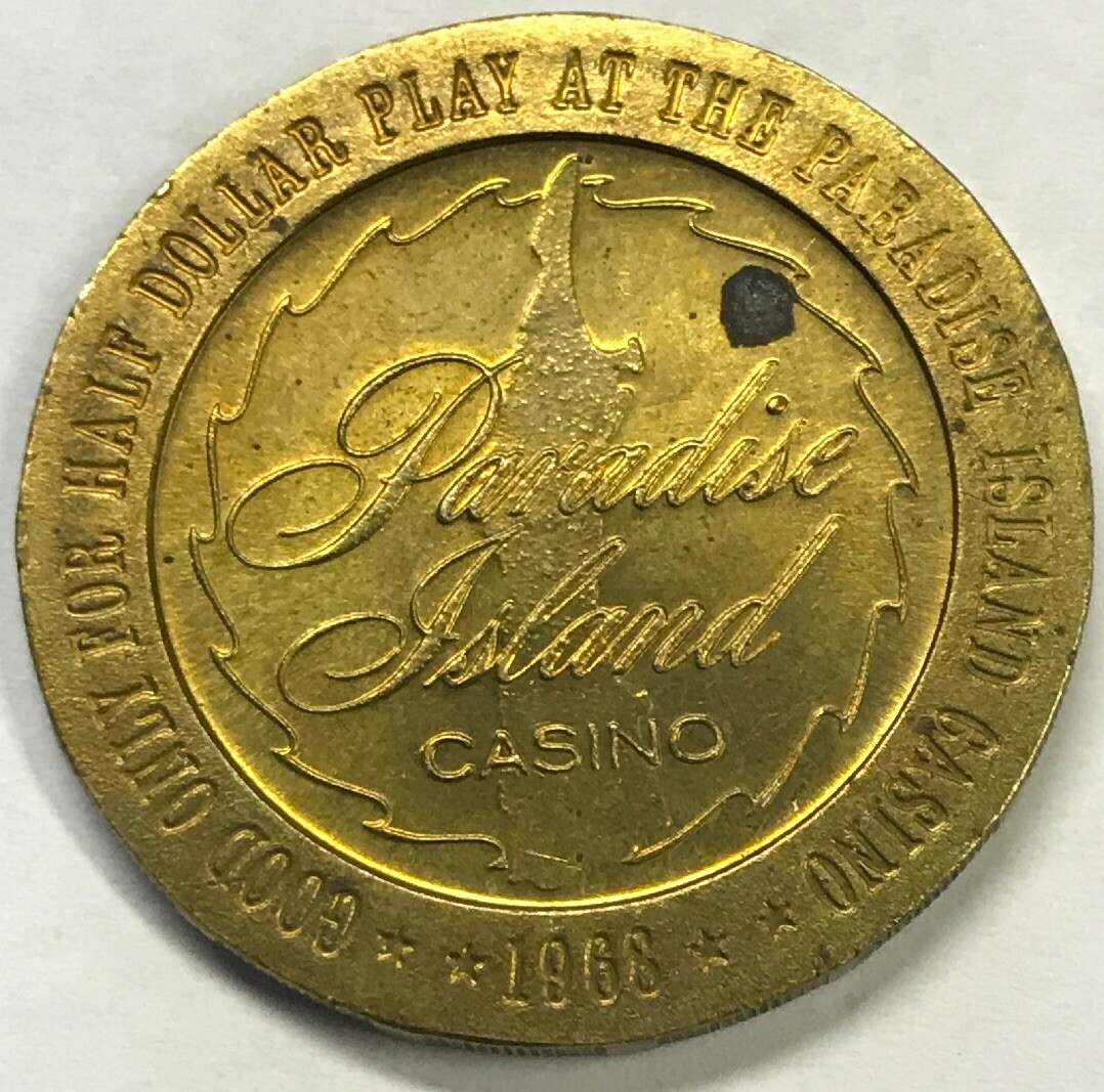 1968 Paradise Island Casino 50 Cent Gaming Token | eBay