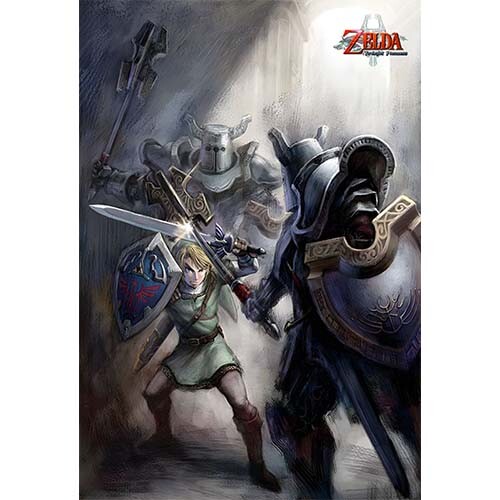Legend of Zelda Twilight Princess HD High Quality Poster 8x10
