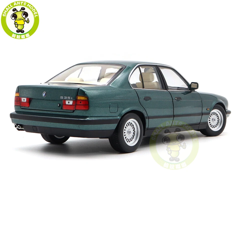 1/18 BMW 535i E34 1988 Minichamps Green Diecast Model Toy Car Gifts For Father - Image 4 of 4