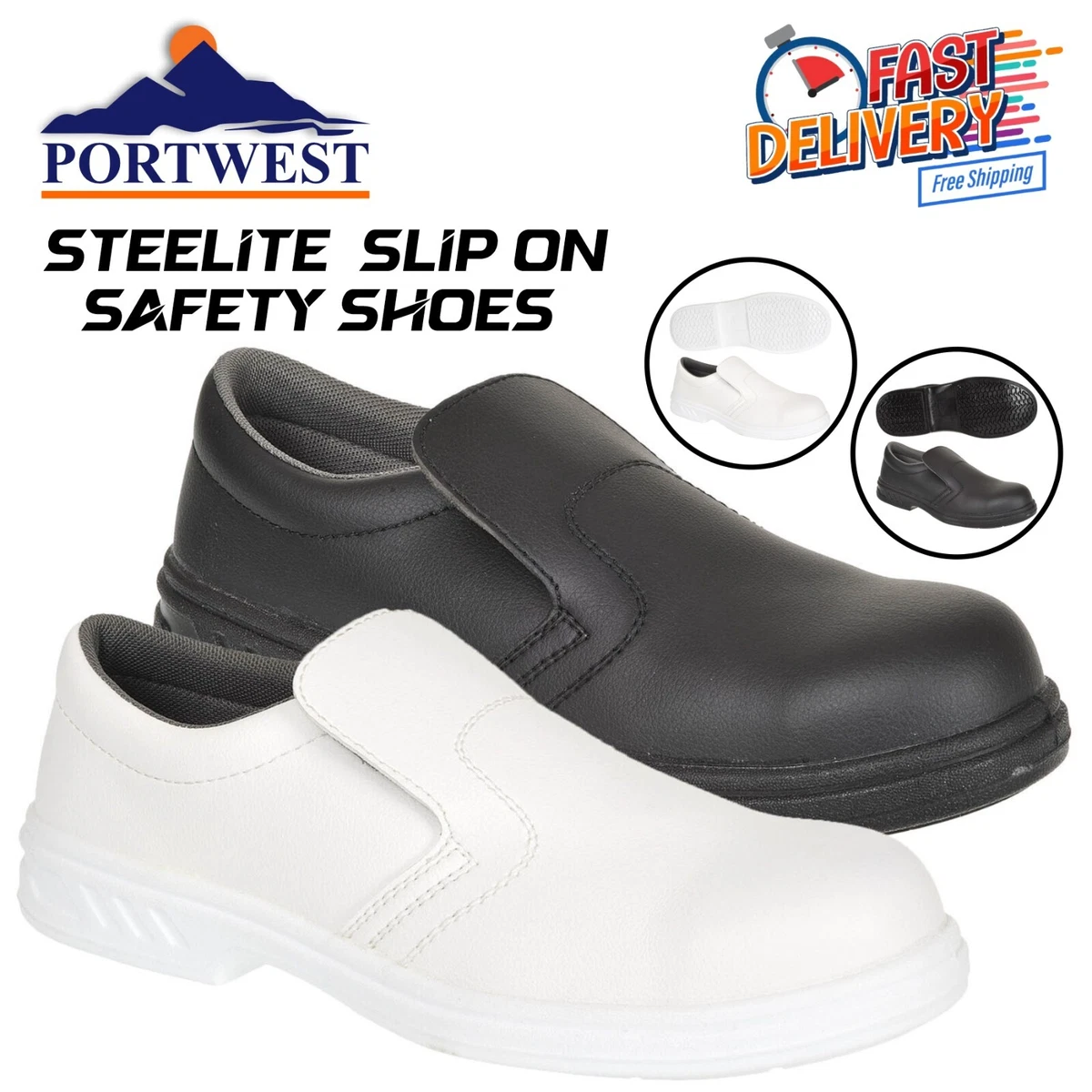 Slip free sales work shoes