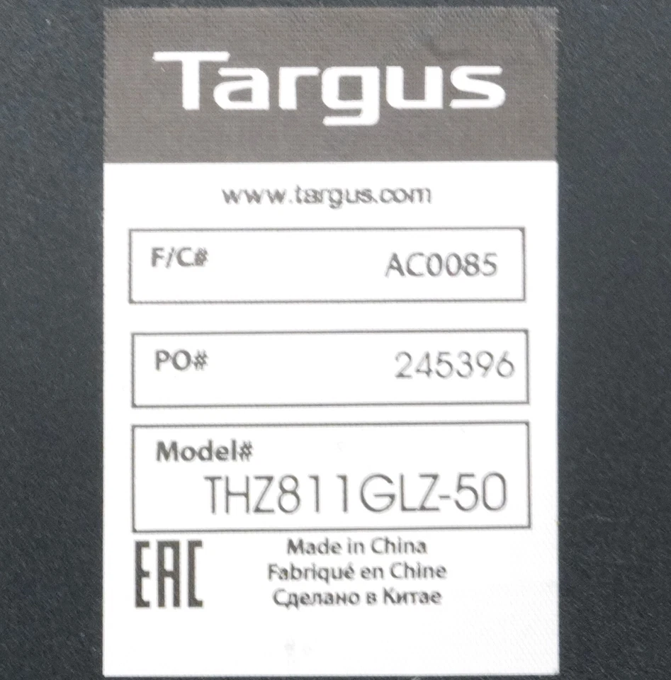 Targus Tablet Commercial Case HP Elite x2 G4 G8 W/HP Stylus Pen G3 13" screen - Image 4 of 4