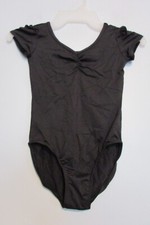 Girls Black Leotard Danskin Size 6/6X EUC  