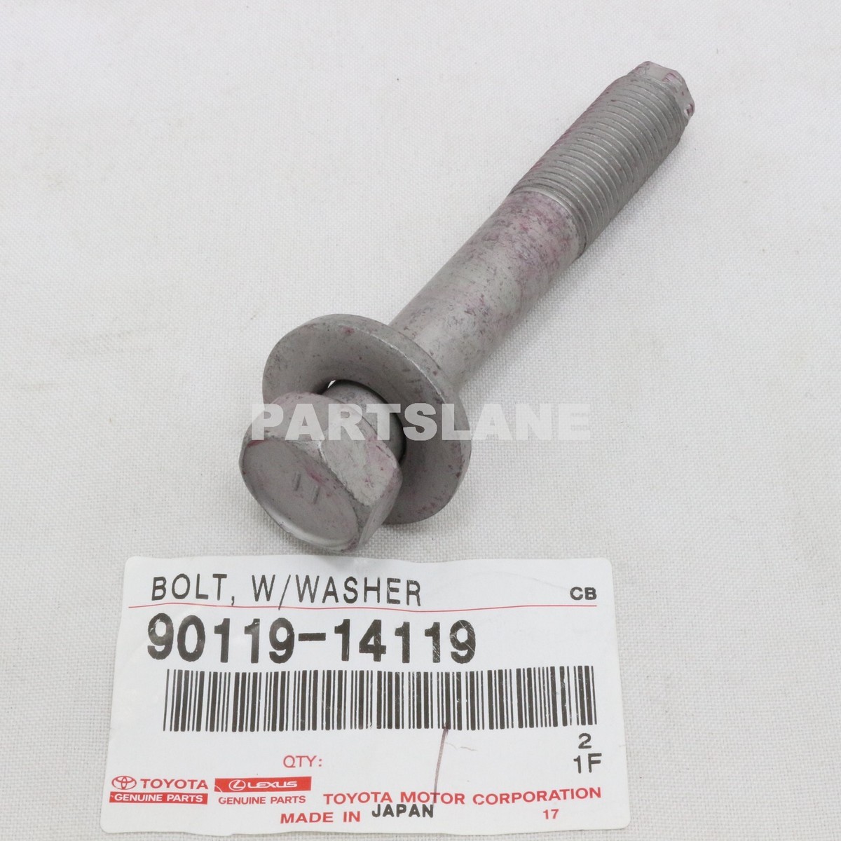 90119-14119 Toyota OEM Genuine BOLT, W/WASHER | eBay