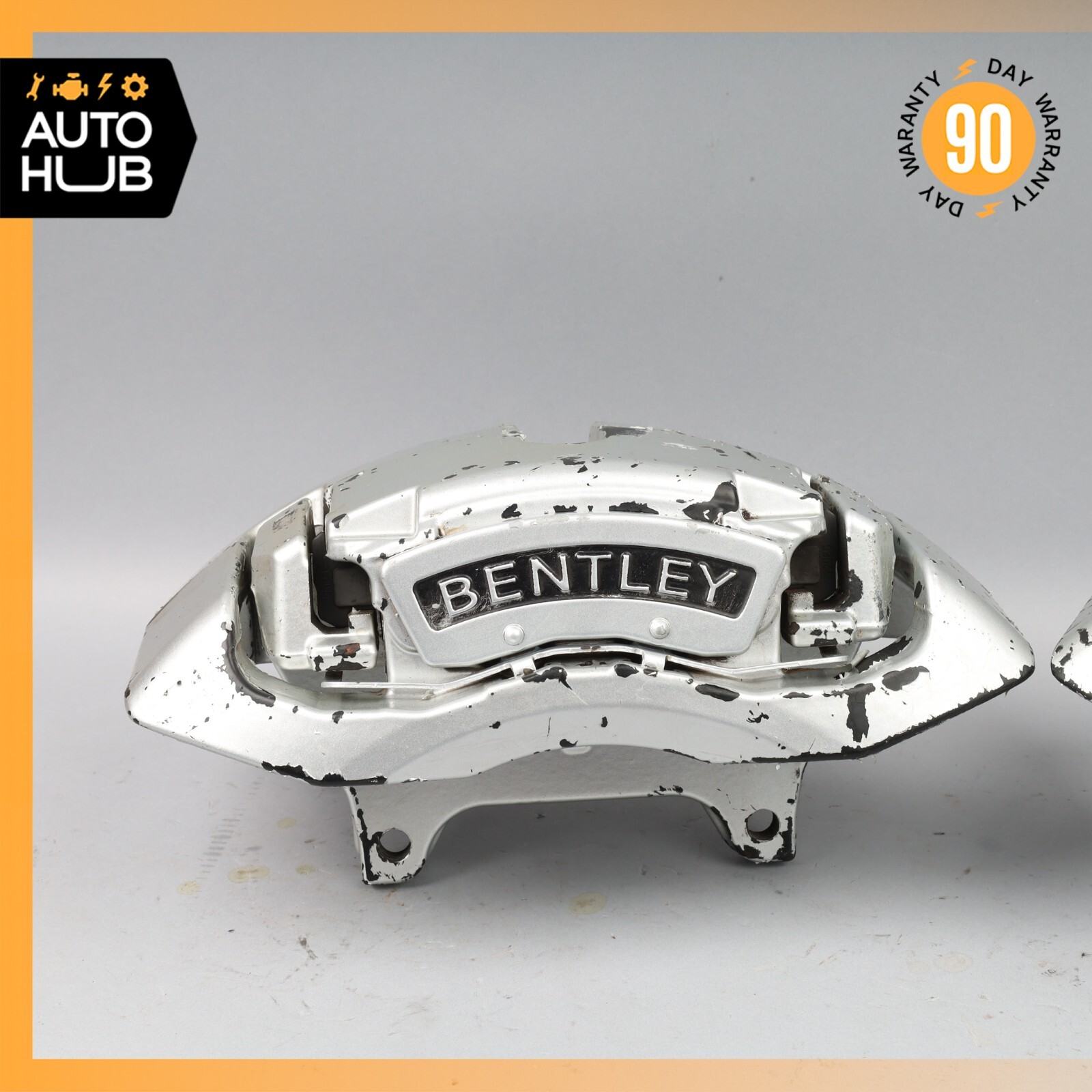 03-13 Bentley Continental GT GTC Front Brake Calipers Left and Right Set OEM