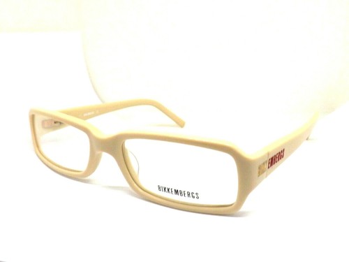BIKKEMBERGS BK03202 montatatura per occhiali da vista uomo beige anni 2000  | eBay